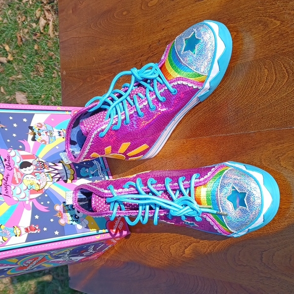 Irregular Choice Shoes - New in Box Irregular Choice Sneakers 20th Anniversary